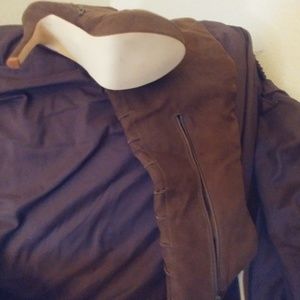 Olive green boots plat form heel never worn